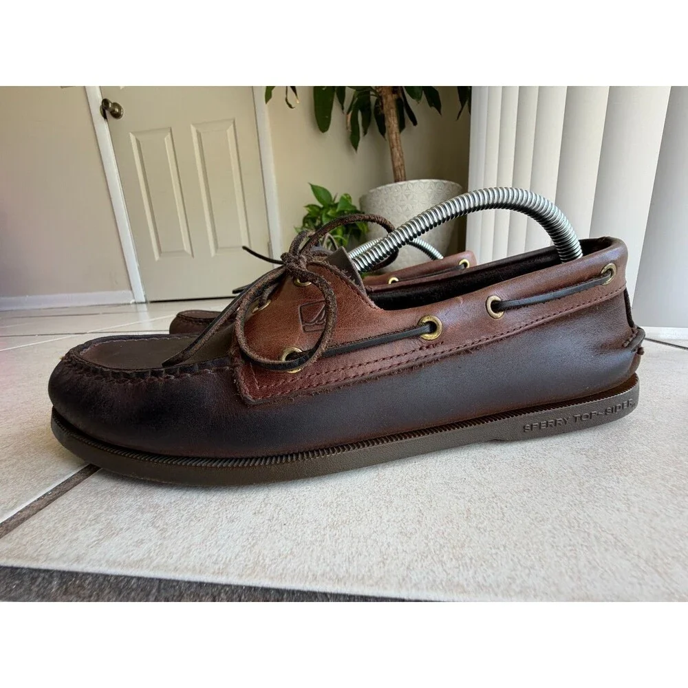 Sperry Top-Sider Men’s Size 11.5 M Authentic Original 2-Eye Boat Shoes 0195412